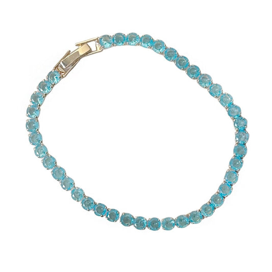 Pulsera de Cristales Redondos