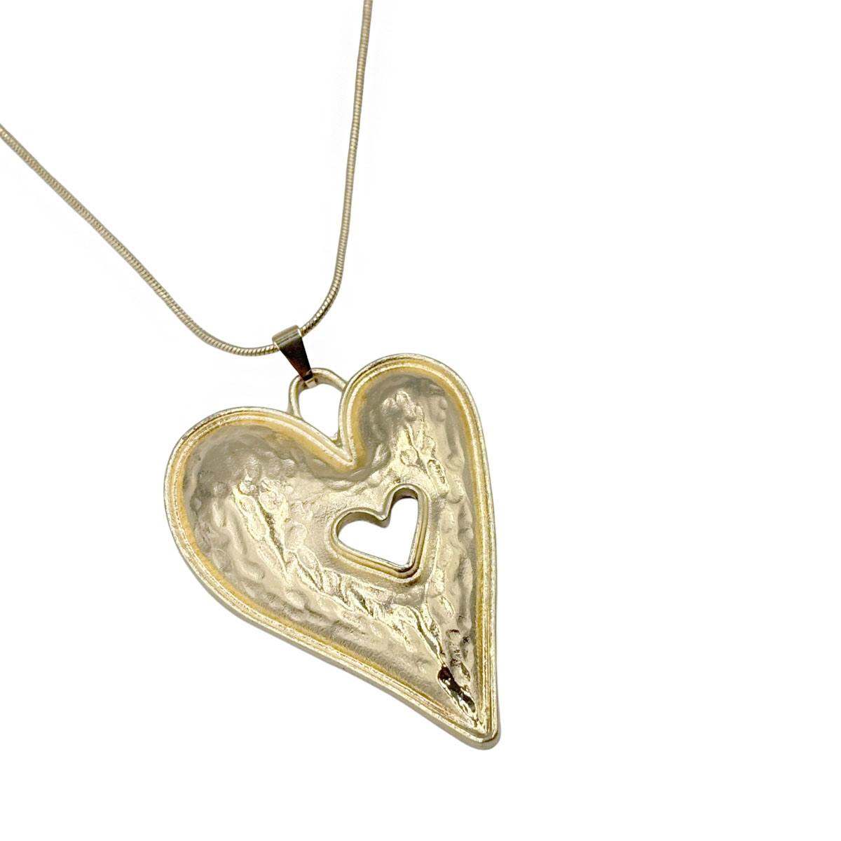 Collar Corazon Dorado