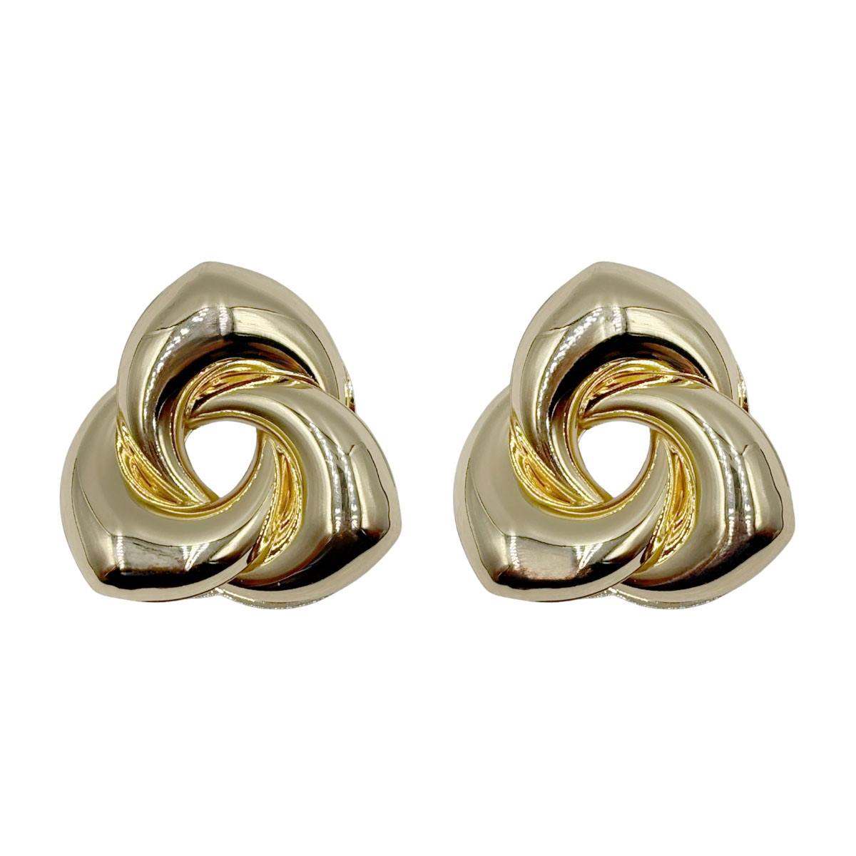 Aretes Tridimensionales Dorado