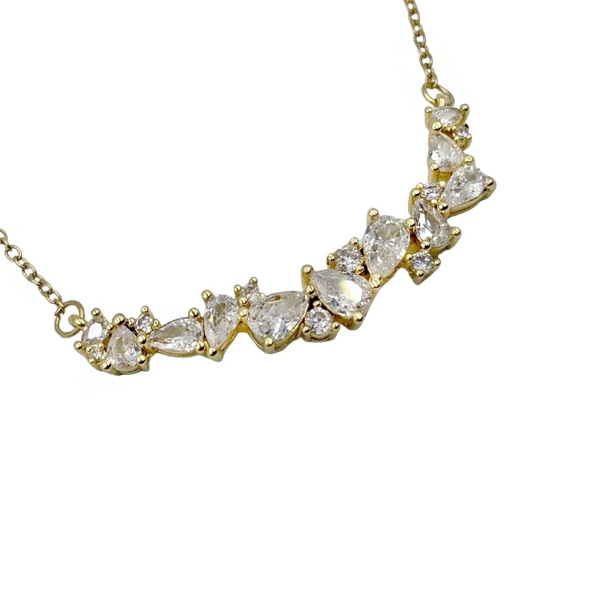 Collar con Cristales Geométricos