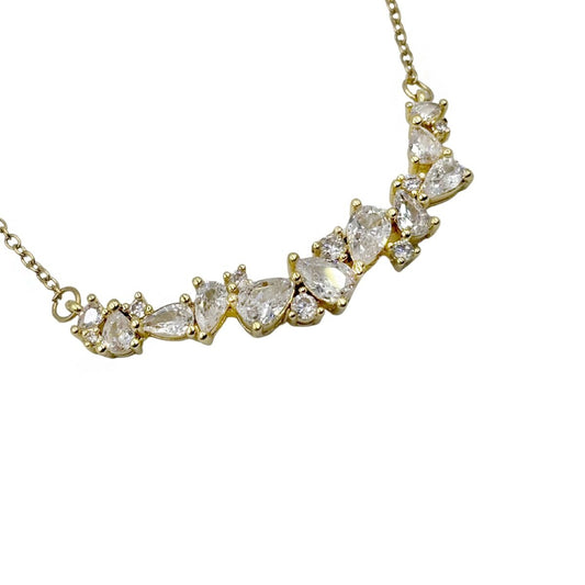 Collar con Cristales Geométricos
