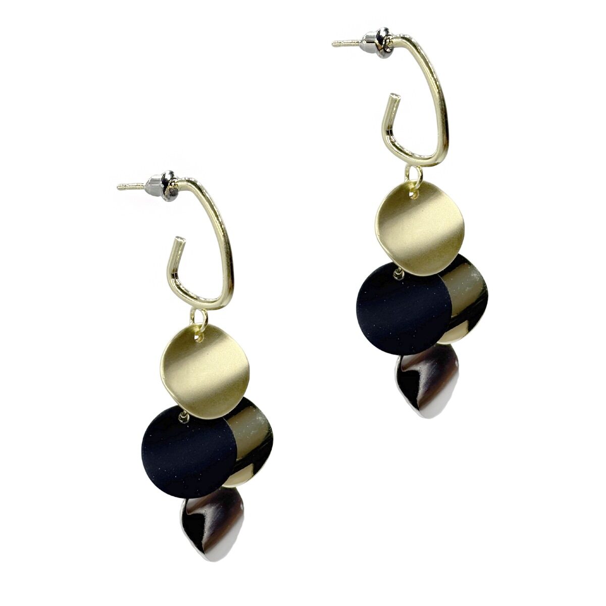 Aretes Colgantes Hojuelas