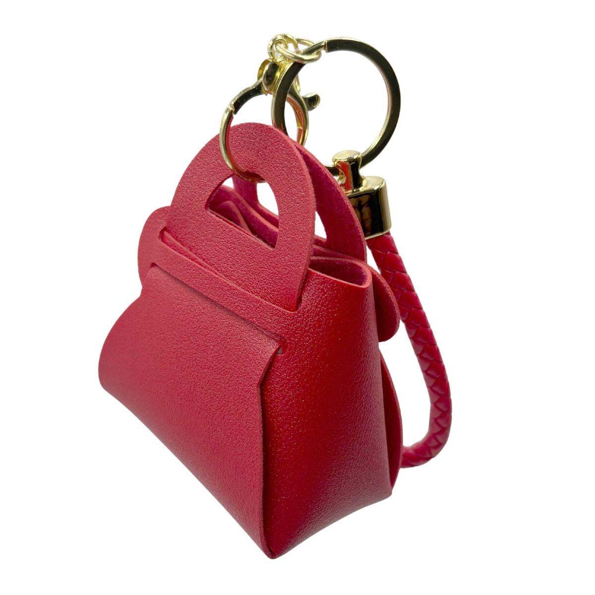 Llavero de mini bolso