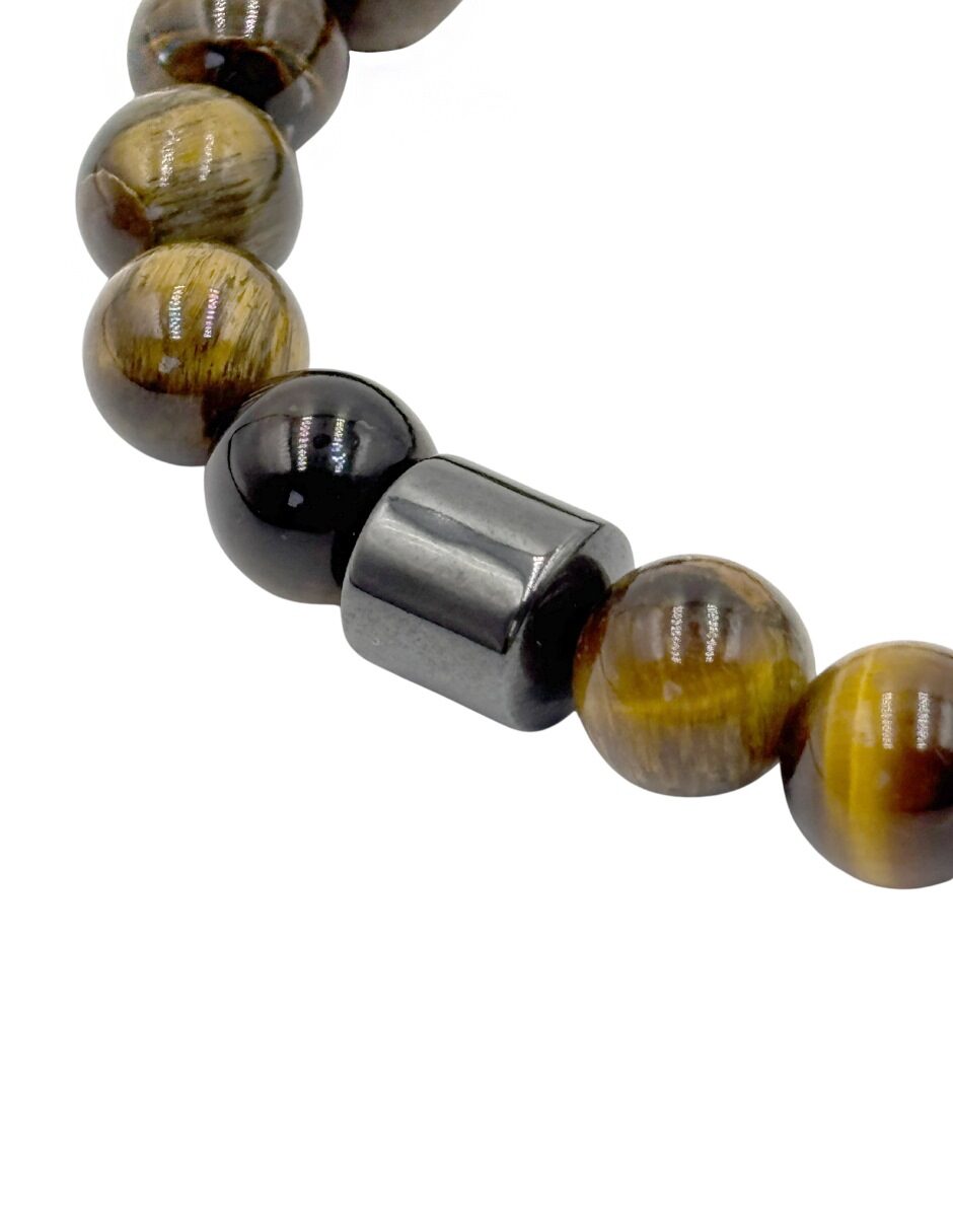 Pulsera Cuentas Ojo de Tigre de 8MM