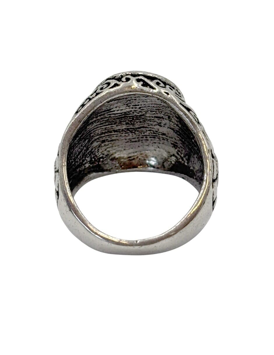 Anillo con Piedra Negra