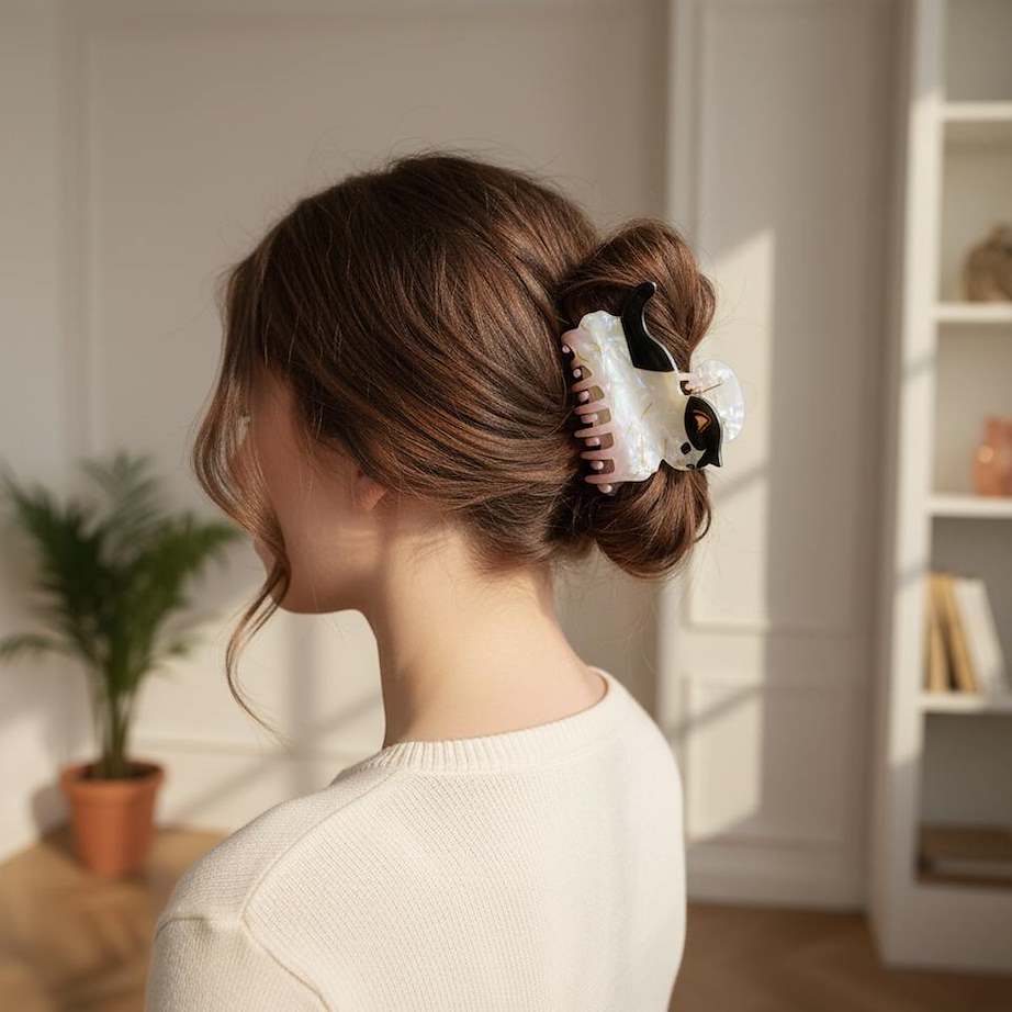 Pinza Para Cabello Gato
