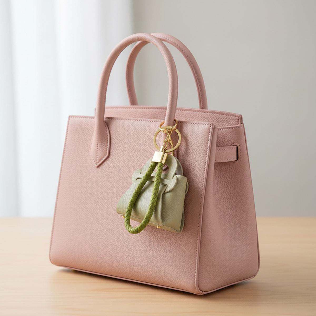 Llavero de mini bolso