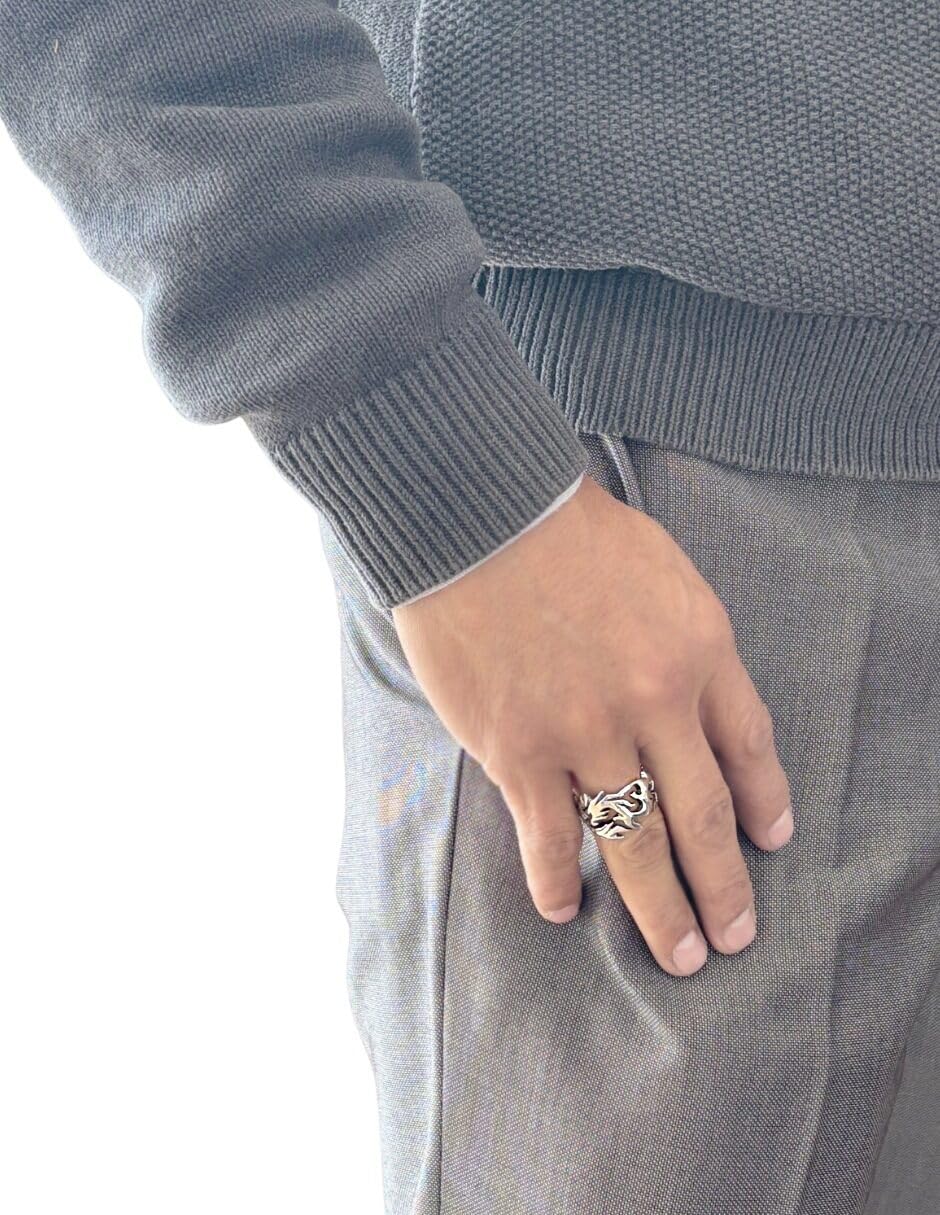 Anillo Diseño de Dragón