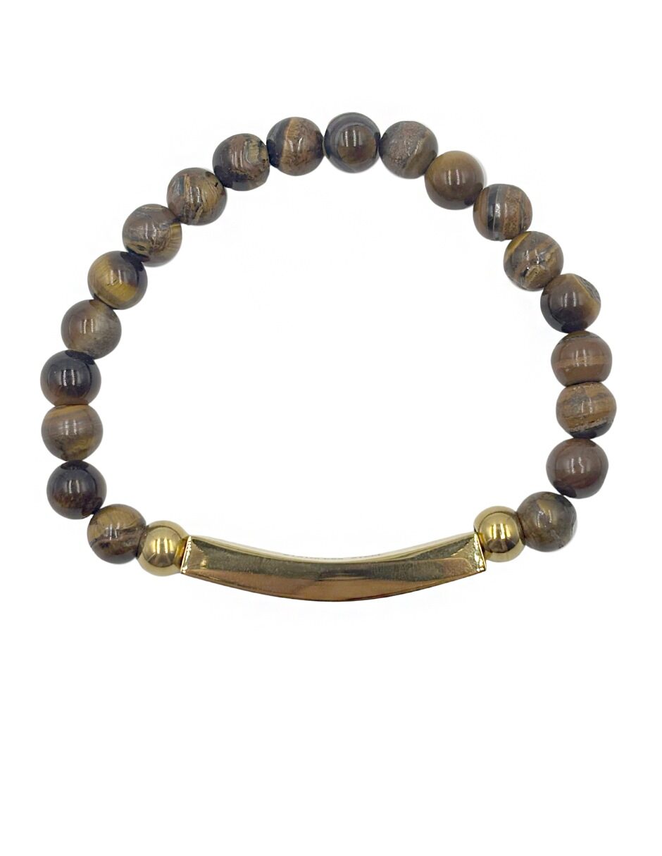 Pulsera de Cuentas con Placa con leyenda del Padre Nuestro