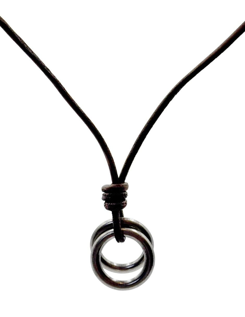 Collar Aros de Metal