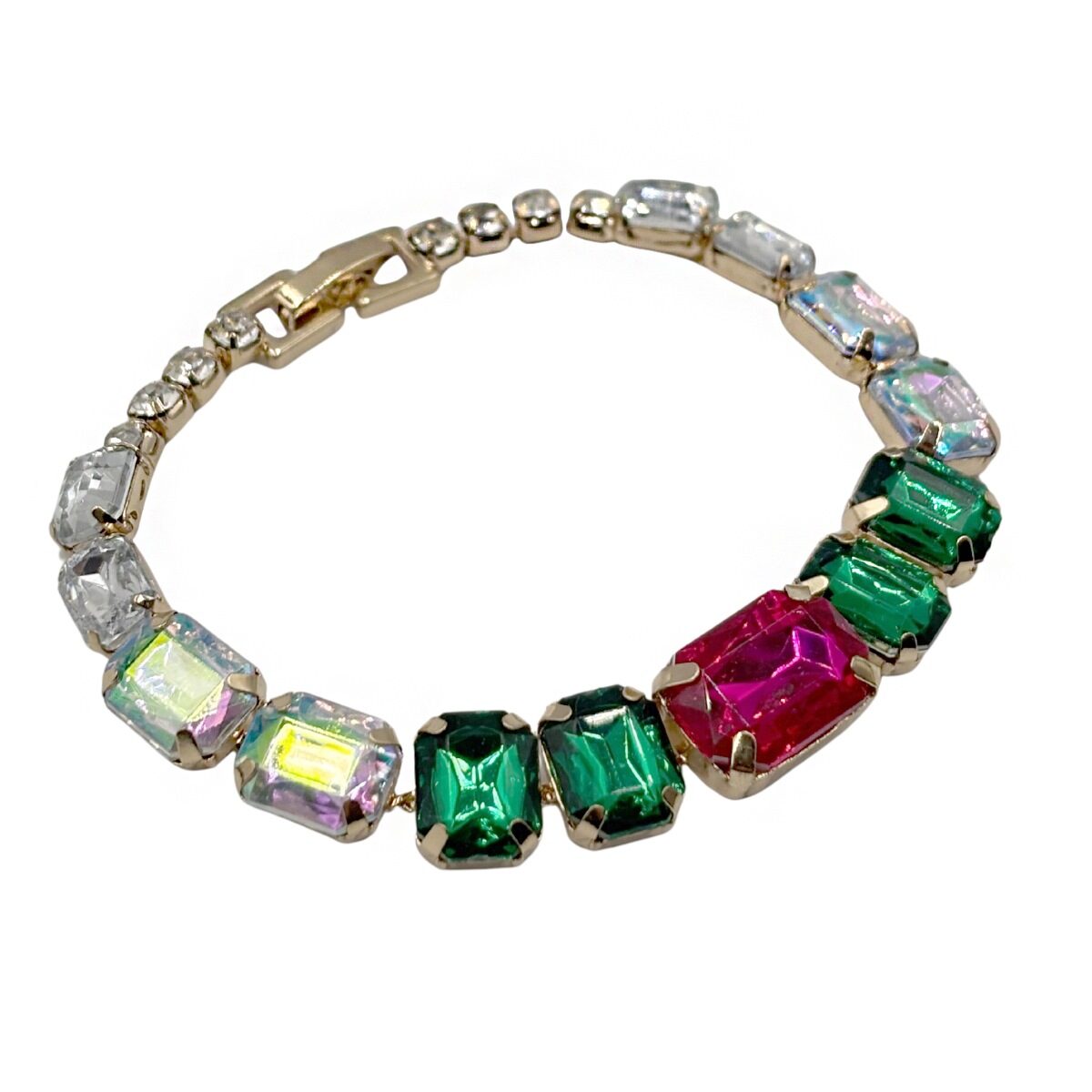Pulsera con Cristales Multicolor