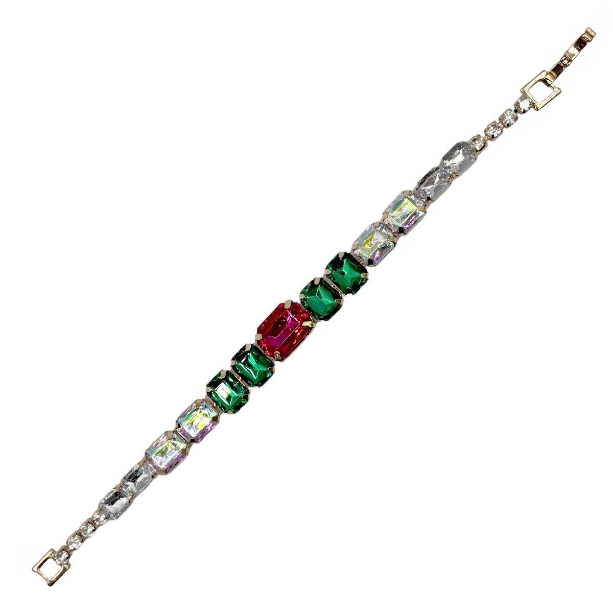 Pulsera con Cristales Multicolor