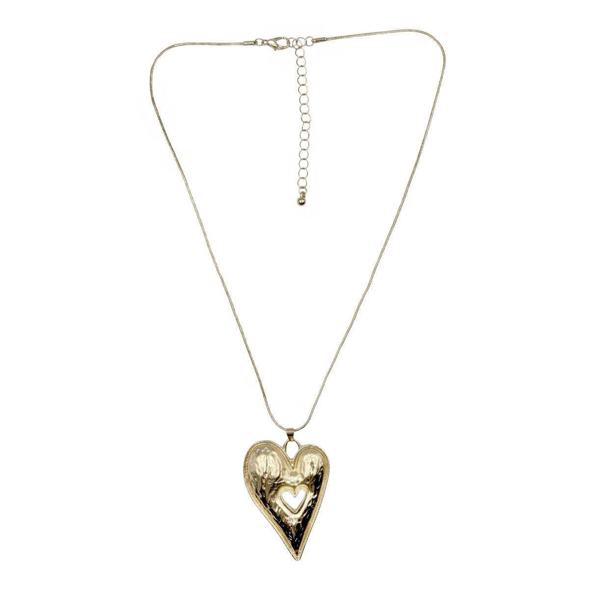 Collar Corazon Dorado