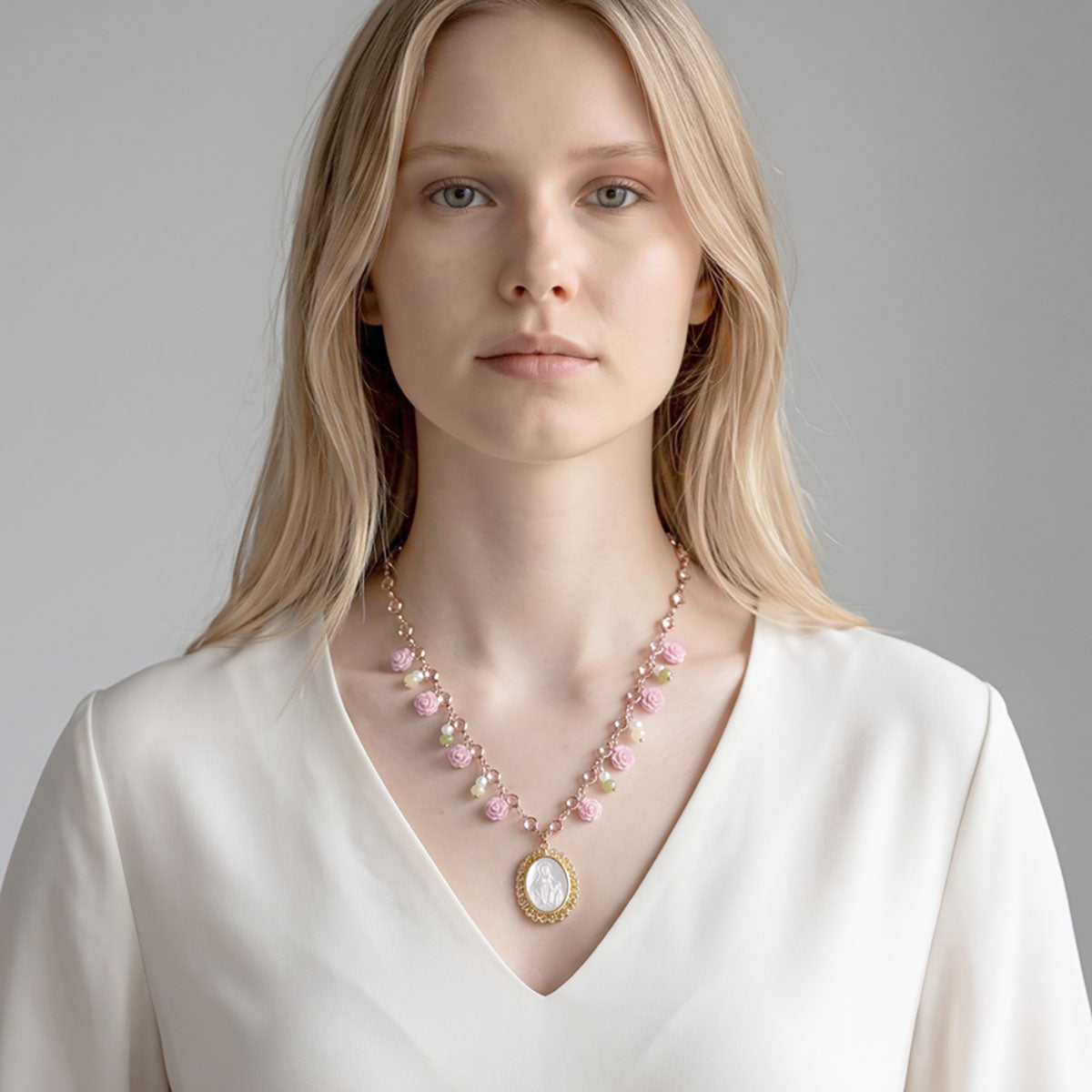 Collar Rosas