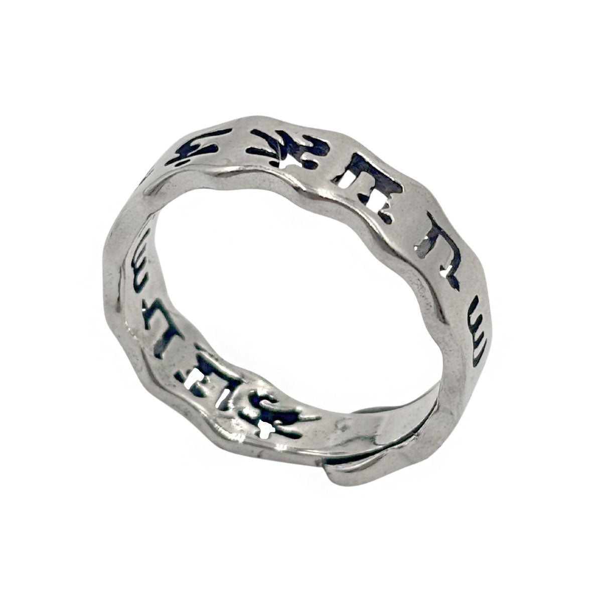 Anillo Ondulado de Caracteres