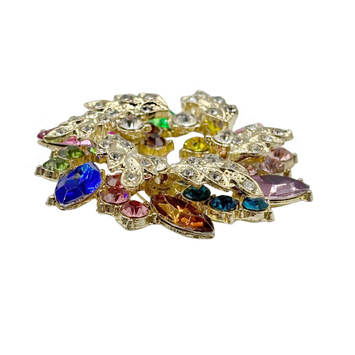 Prendedor Corona  multicolor