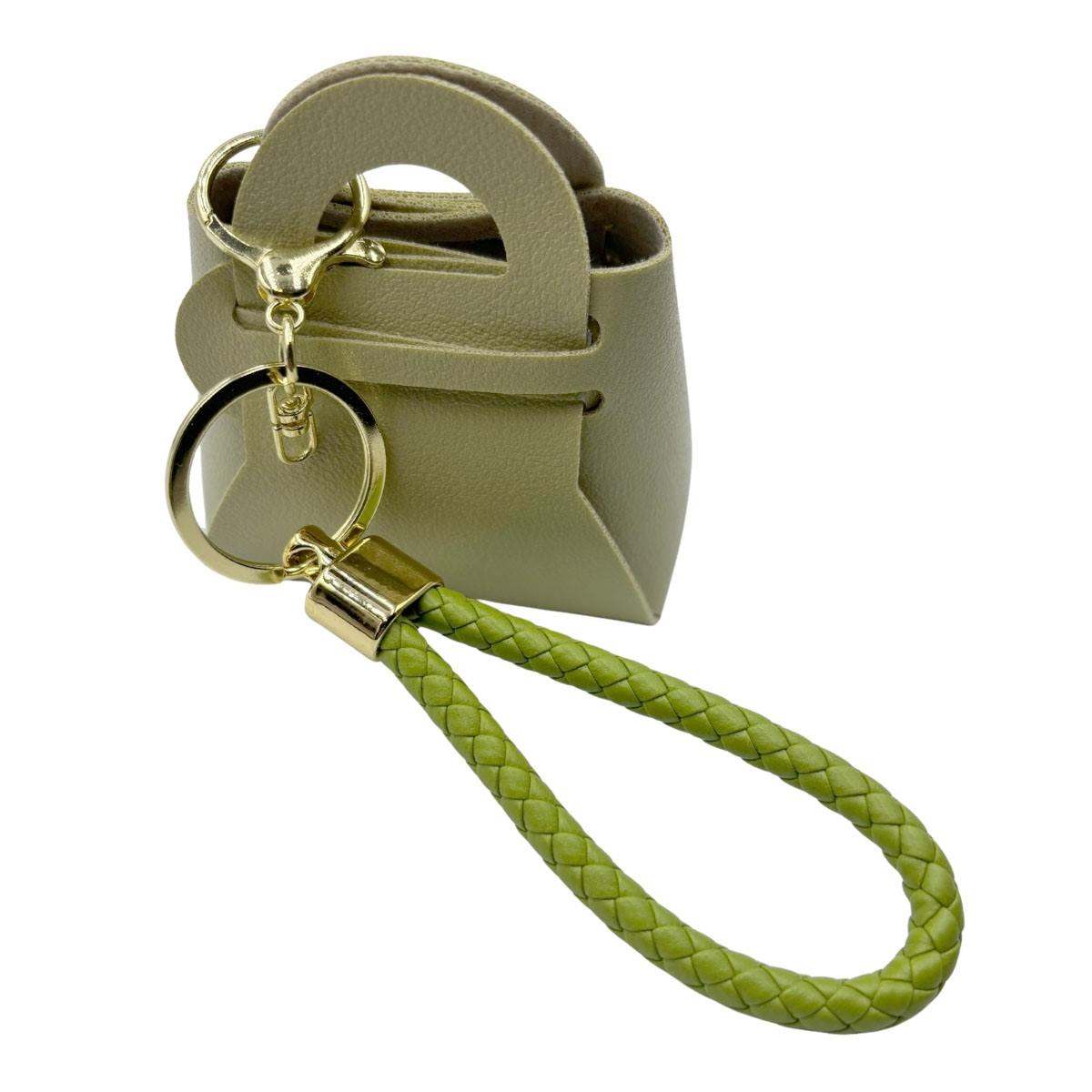 Llavero de mini bolso