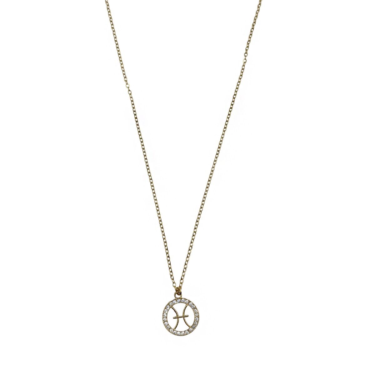 Collar Dorado Con Dije Pisis