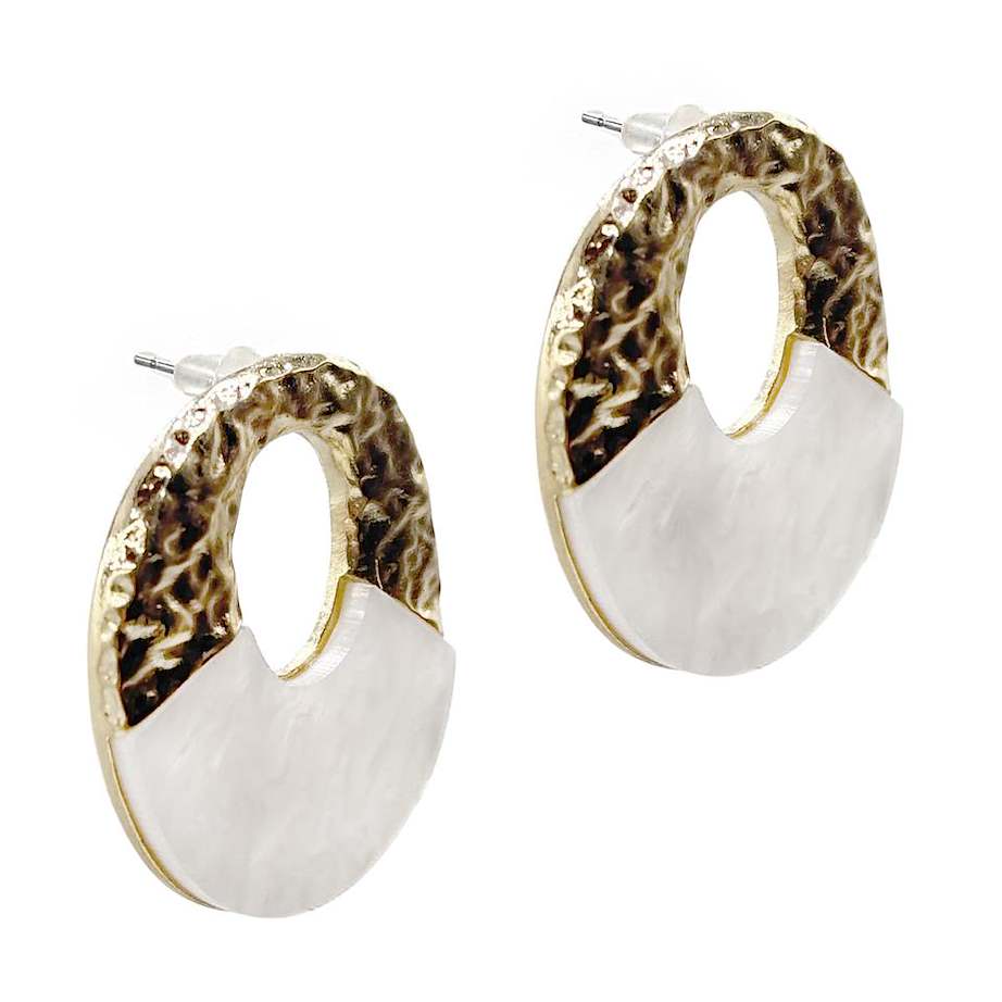 Set Collar y Aretes Dorados
