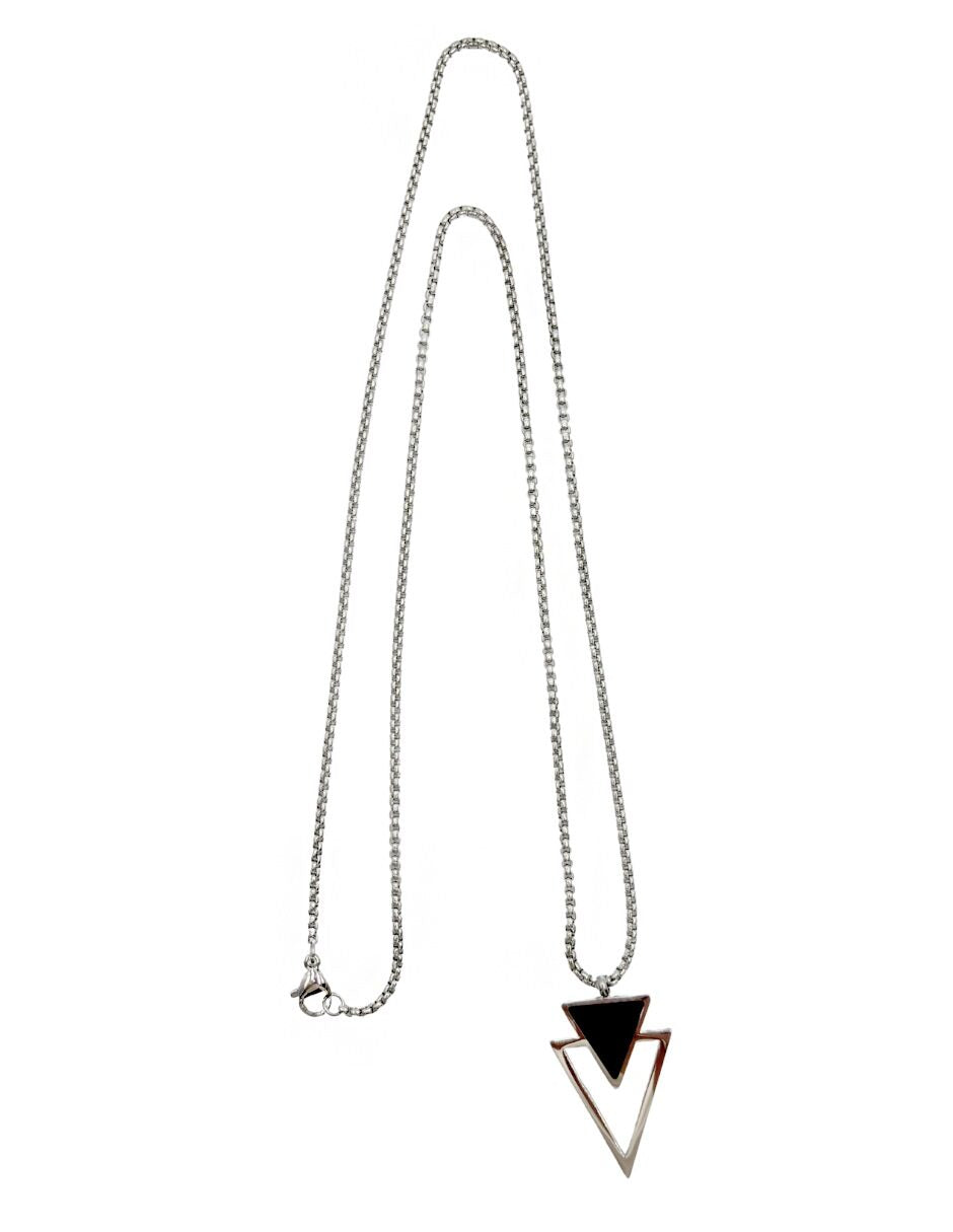 Collar de Triángulos Dobles