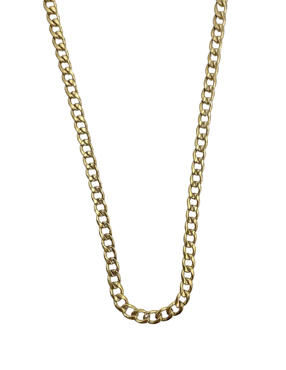Cadena en tono Dorado