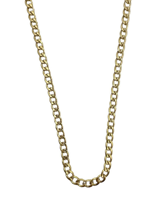Cadena en tono Dorado