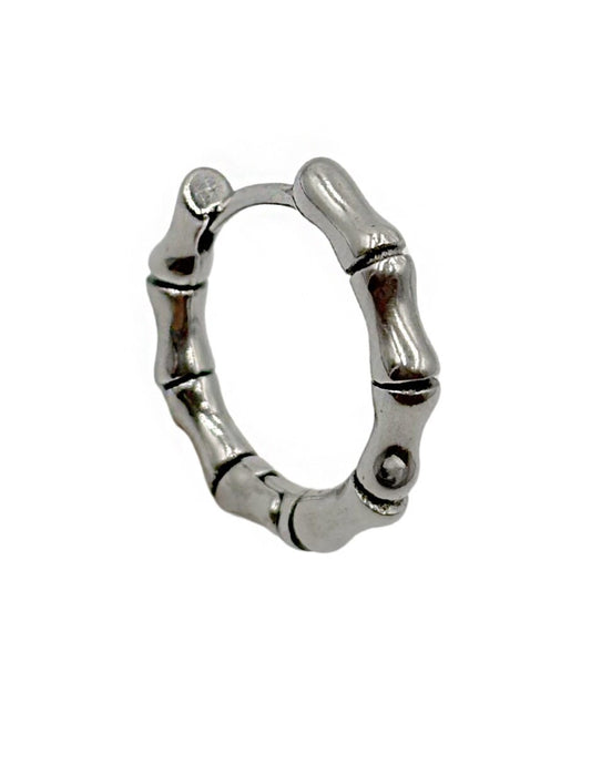 Arracada tipo Bambú para hombre