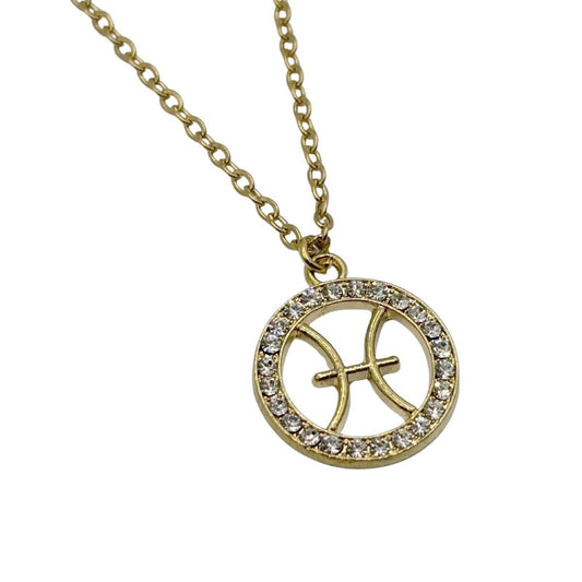 Collar Dorado Con Dije Pisis