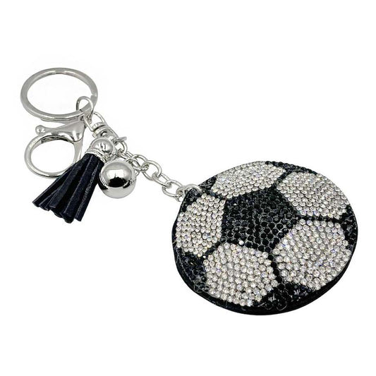 Llavero de Balón de Fútbol brillante