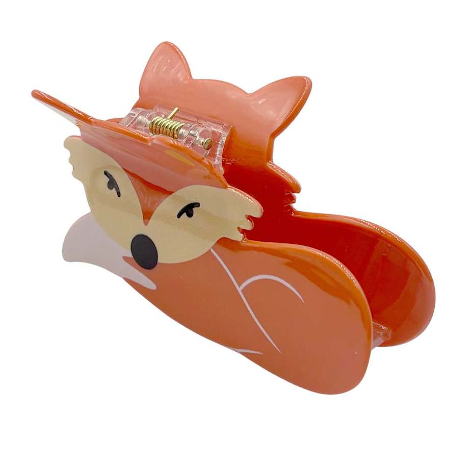 Pinza Para Cabello Zorro