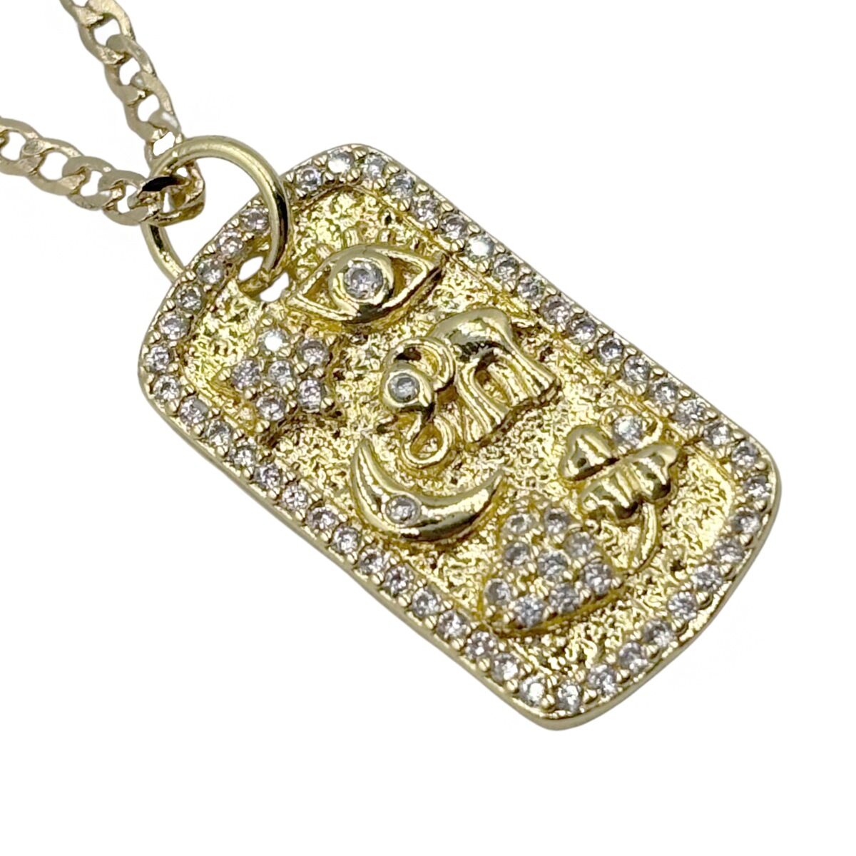 Collar Con Dije de Símbolos de la Suerte